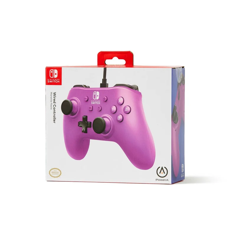Contrôle de jeu Powera GRAPE Violet Nintendo Switch