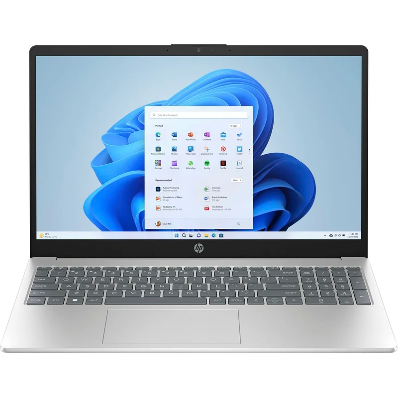 Ordinateur portable HP 15S-FC0028NS 39" 15,6" 8 Go de RAM 512 Go SSD 8 Go AMD Ryzen 5 7520U