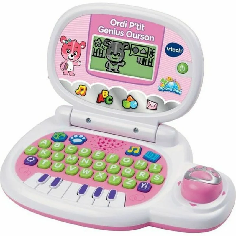Ordinateur portable Vtech Ordi P'tit Genius Ours Rose (FR)