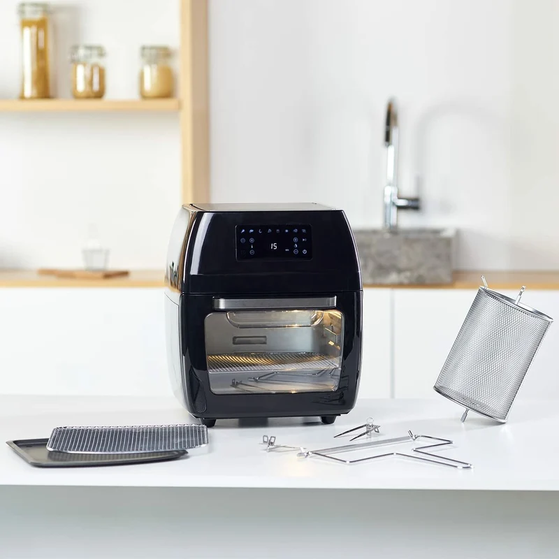 Friteuse à air Black & Decker BXAFO1200E Noir 1700 W 12 L