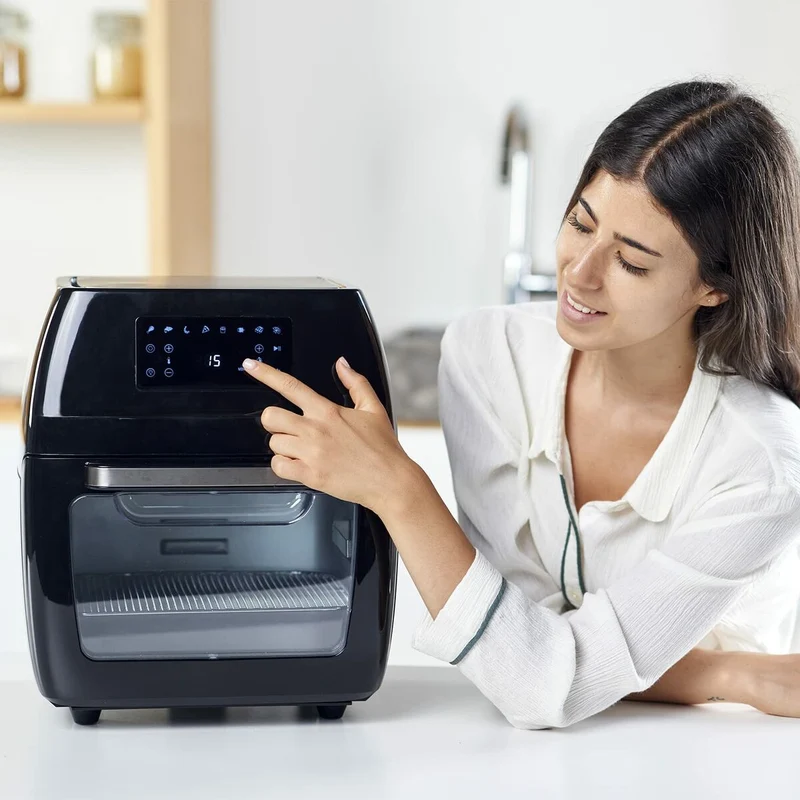 Friteuse à air Black & Decker BXAFO1200E Noir 1700 W 12 L