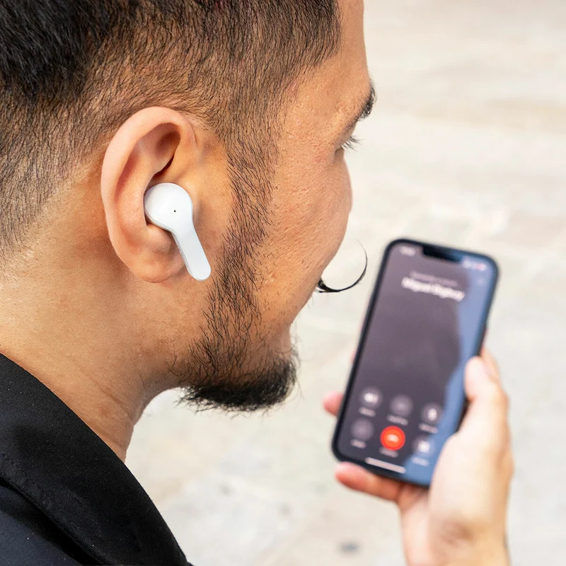 Écouteurs sans fil avec étui de chargement gris InnovaGoods