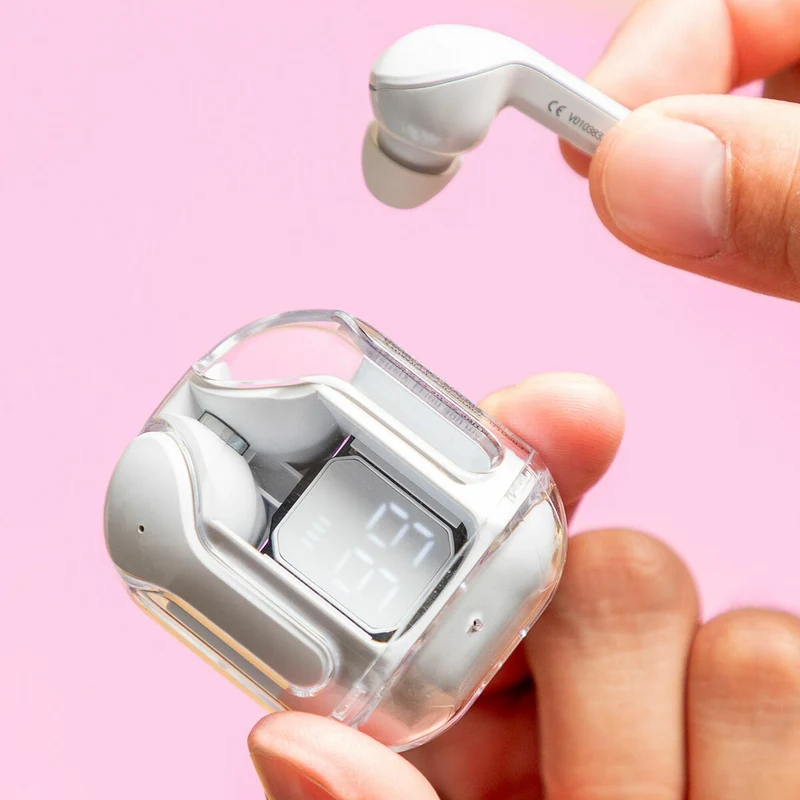 Écouteurs sans fil avec étui de chargement gris InnovaGoods