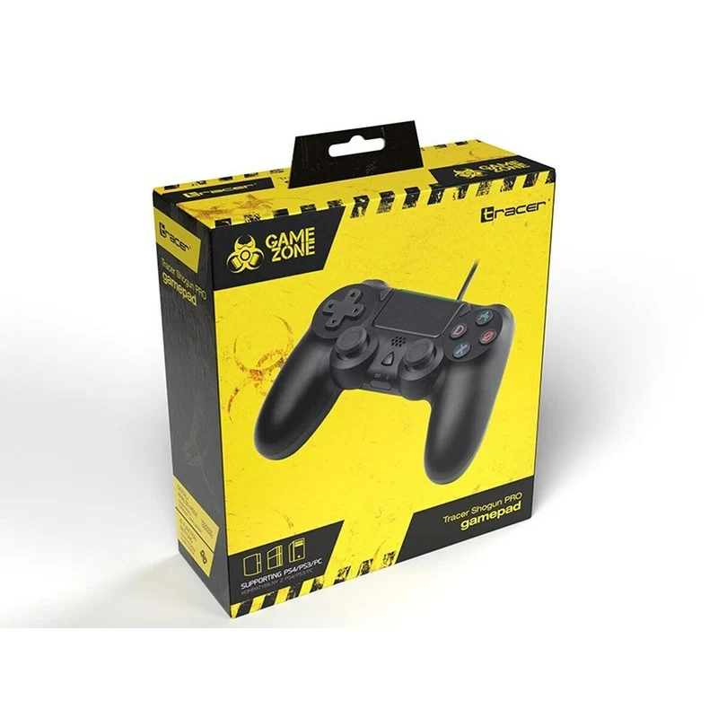 Manette de jeu sans fil Tracer Shogun PRO Noir Sony PlayStation 4 PC PlayStation 3
