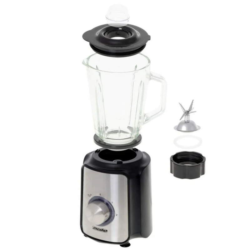 Bol mixeur Adler MS 4080 acier noir 600 W 1,5 L