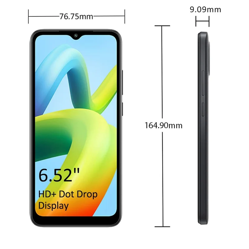 Smartphone Xiaomi REDMI A1 PLUS Noir 32 Go 6,52"
