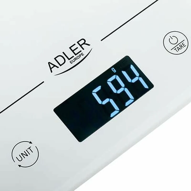 Balance de cuisine Adler AD 3170 Blanc 15 kg