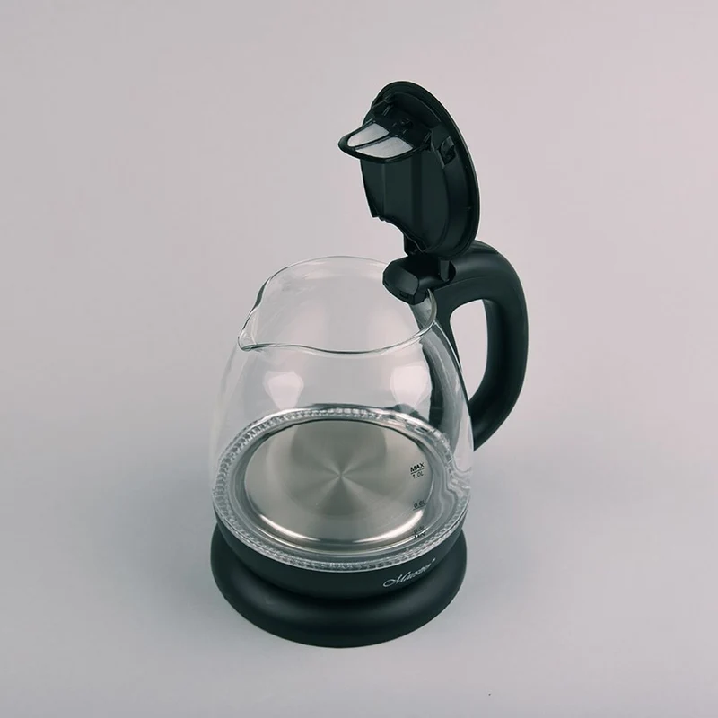 Bouilloire Feel Maestro MR-055 Verre Noir 1100 W 1 L