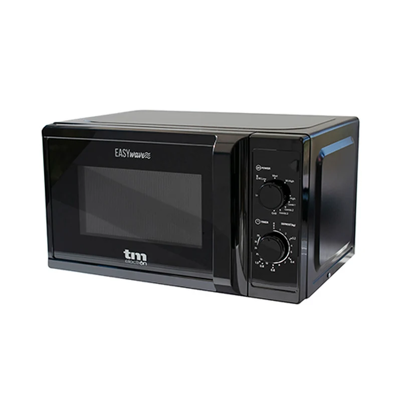 Micro-ondes avec Grill TM Electron Noir 700 W 20 L