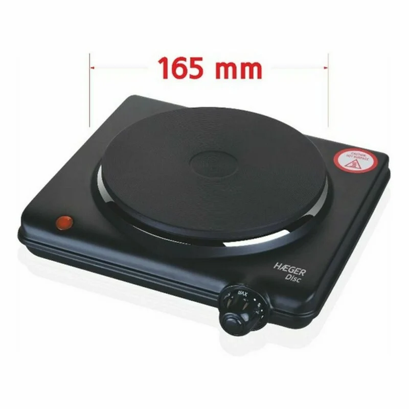 Plaque chauffante électrique Haeger HP-01B.012A 1500 W noir multicolore