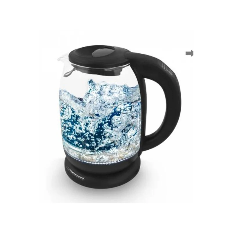 Bouilloire Esperanza EKK027 Noir Verre Plastique 2200 W 1,7 L