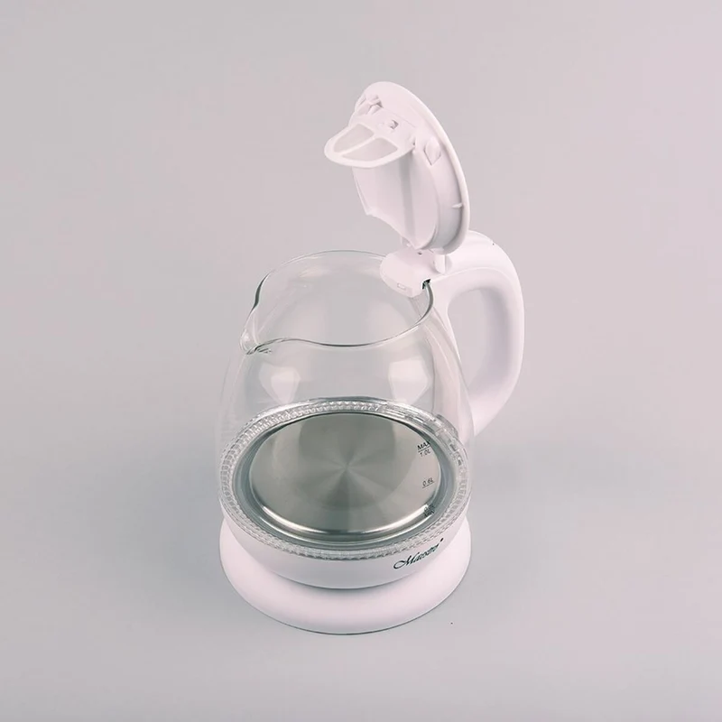 Bouilloire Feel Maestro MR-055 Verre Blanc 1100 W 1 L