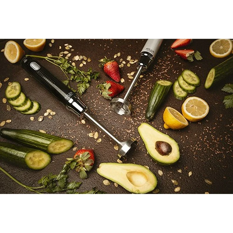 Mixeur plongeant Adler AD 4617 Noir Multicolore Argent 350 W