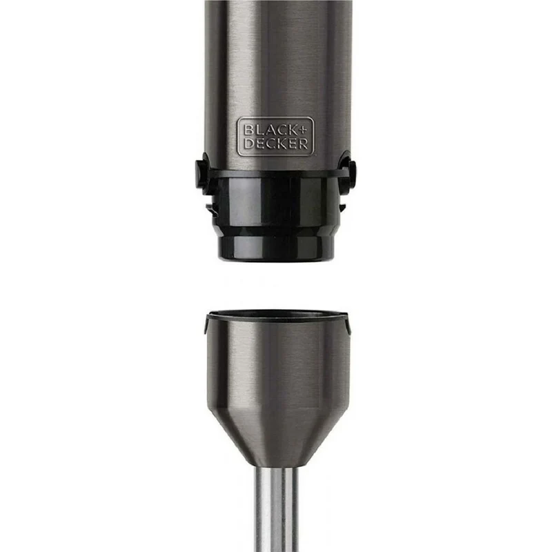 Mixeur plongeant multifonction avec accessoires Black & Decker ES9160140B Noir Gris Argent 1200 W