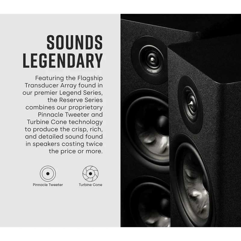 Enceinte Polk R350 Noir 200 W