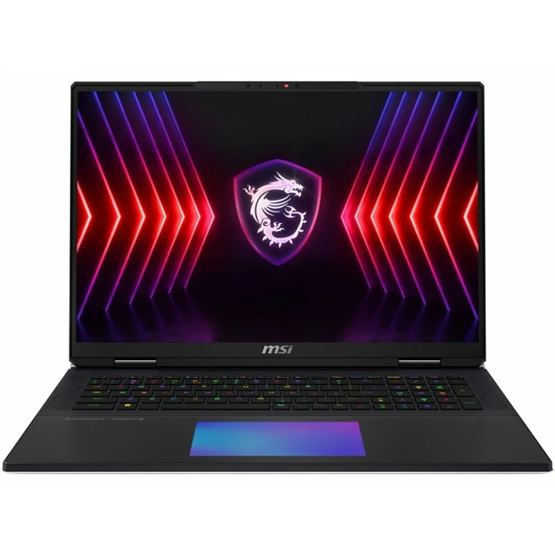 Ordinateur portable MSI Titan 18 HX A14VHG-066PL 18" Intel Core i9-14900HX 64 Go RAM 2 To SSD NVIDIA GeForce RTX 4080 Qwerty US