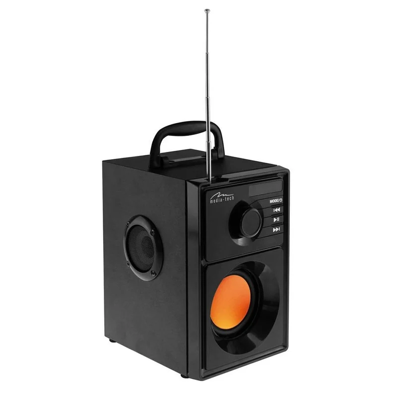 Enceintes Bluetooth Media Tech BoomBox BT MT3145 V2 Noir 600 W
