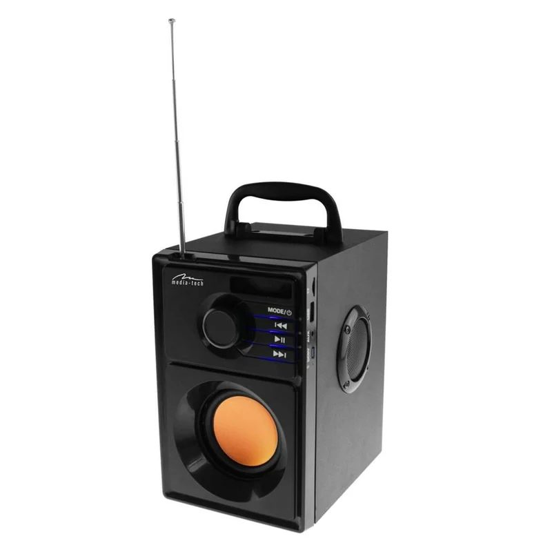 Enceintes Bluetooth Media Tech BoomBox BT MT3145 V2 Noir 600 W