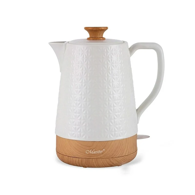 Bouilloire Feel Maestro MR-076 Céramique Blanche 1800 W 2 L