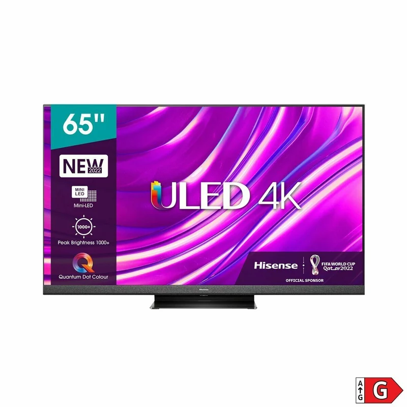 Téléviseur intelligent Hisense 65U8HQ 65" 4K ULTRA HD QLED WIFI 4K Ultra HD 65" LED HDR