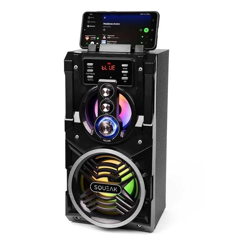 Enceintes Bluetooth portables SQUEAK SQ1000 Noir 20 W