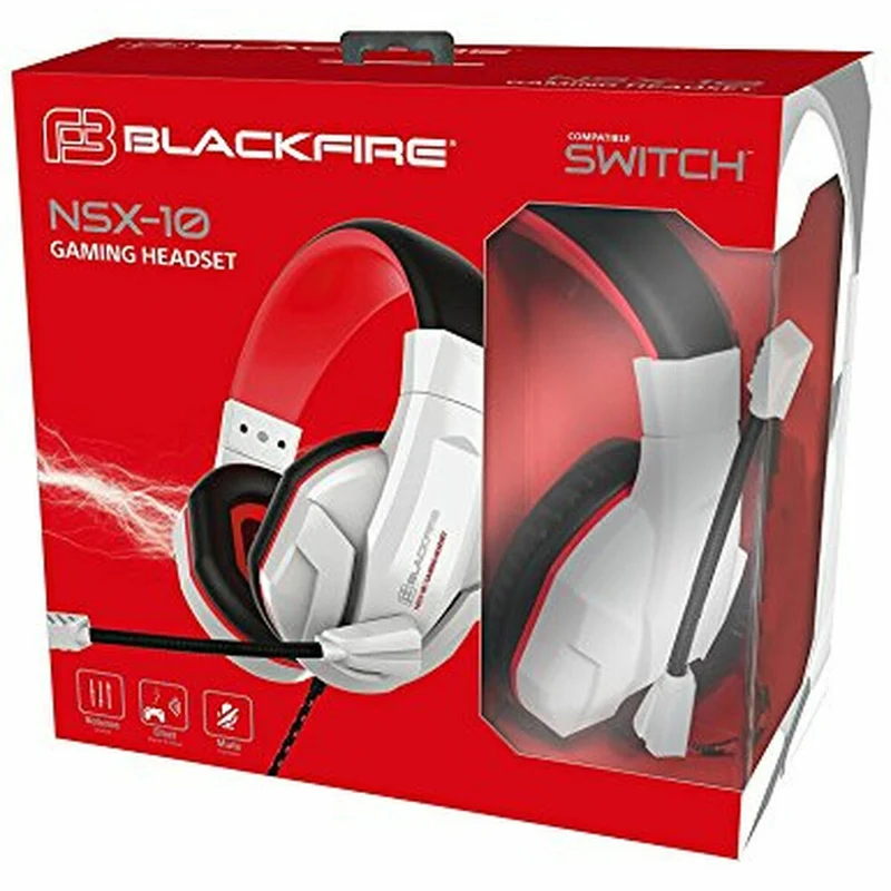 Casque avec Microphone Blackfire NSX-10 Blanc
