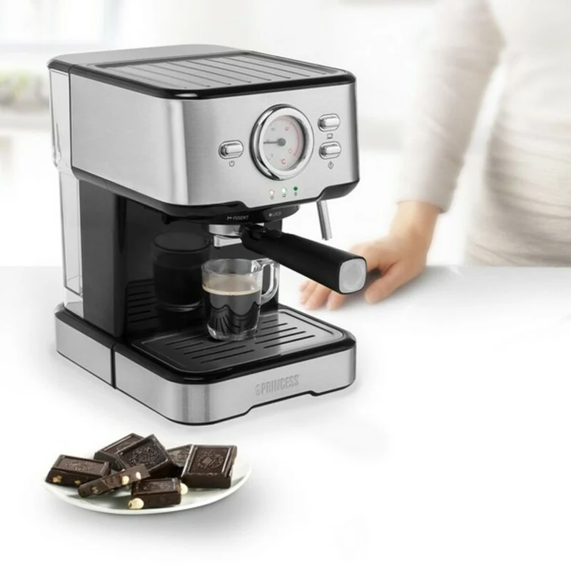 Machine à café manuelle Express Princess 01.249412.01.001 1,5 L 1100W Acier 1,5 L