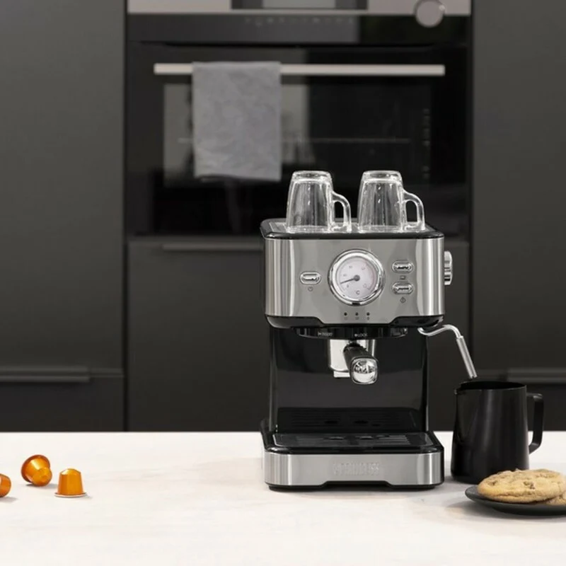 Machine à café manuelle Express Princess 01.249412.01.001 1,5 L 1100W Acier 1,5 L