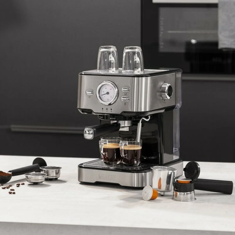 Machine à café manuelle Express Princess 01.249412.01.001 1,5 L 1100W Acier 1,5 L