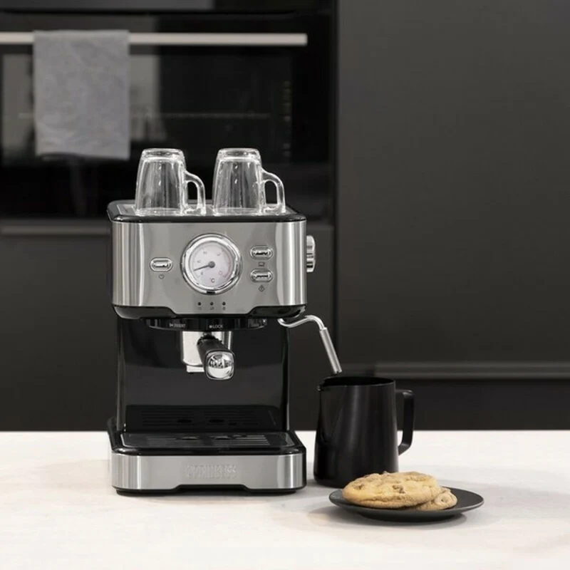 Machine à café manuelle Express Princess 01.249412.01.001 1,5 L 1100W Acier 1,5 L