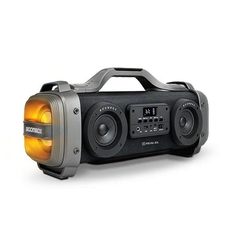 Enceintes Bluetooth Real-El X-770 Noir 60 W