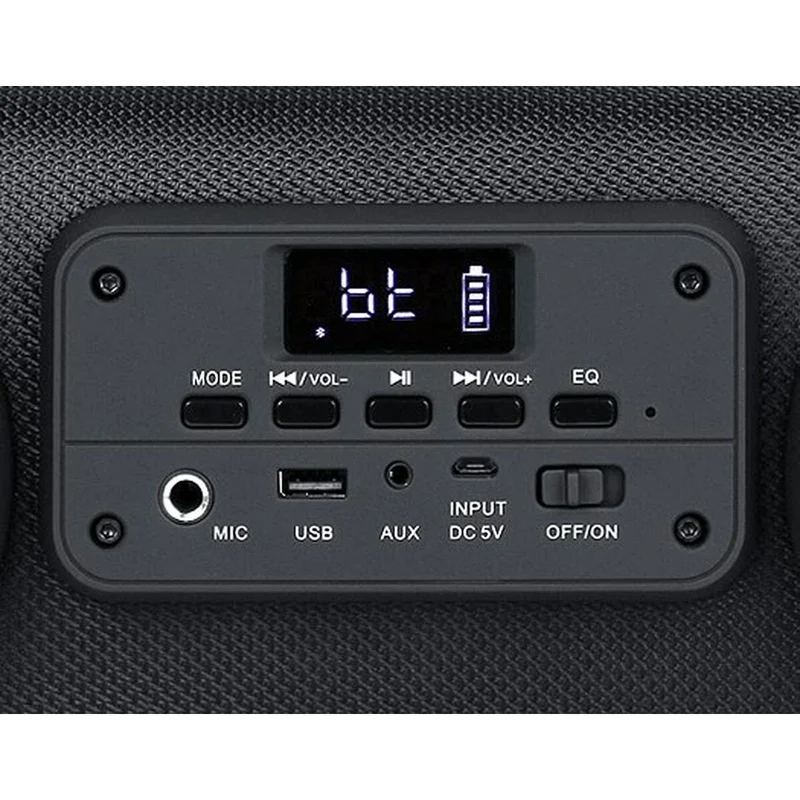 Enceintes Bluetooth Real-El X-770 Noir 60 W