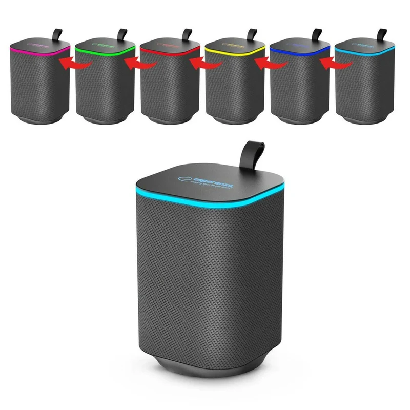 Enceintes Bluetooth portables Esperanza EP155 Noir