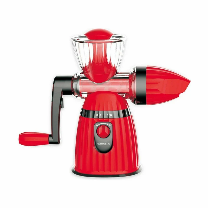 Exprimidor Quttin Commande manuelle Rouge
