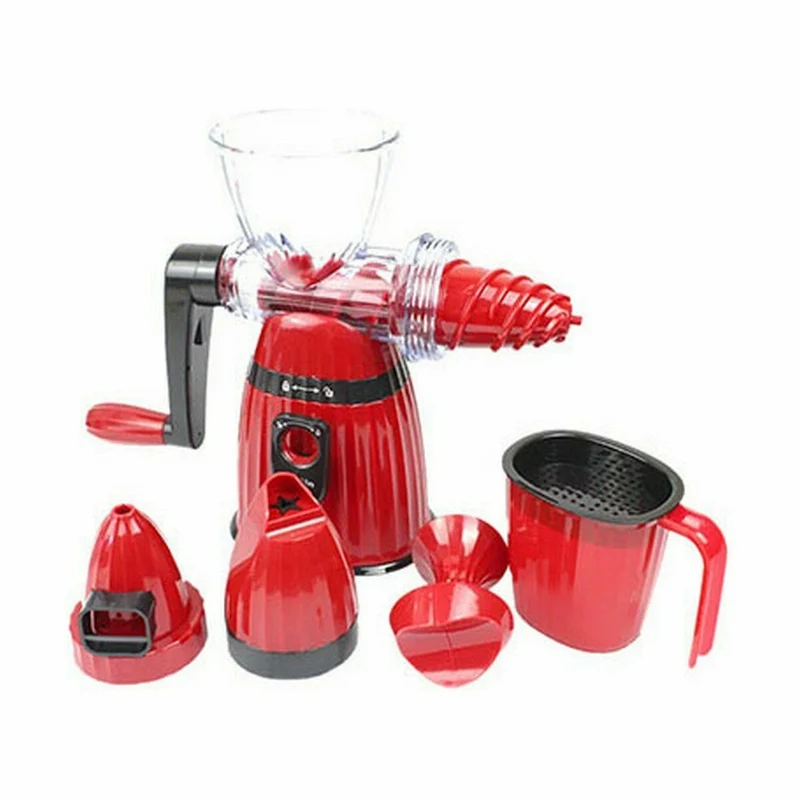 Exprimidor Quttin Commande manuelle Rouge