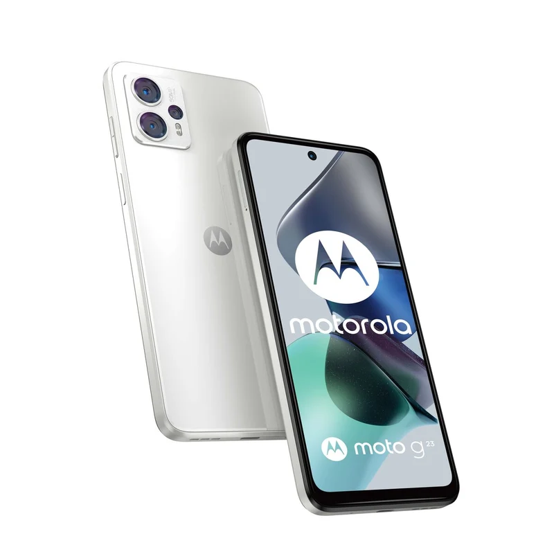 Smartphone Motorola 23 Argent 6,5" Blanc 8 Go RAM MediaTek Helio G85 128 Go