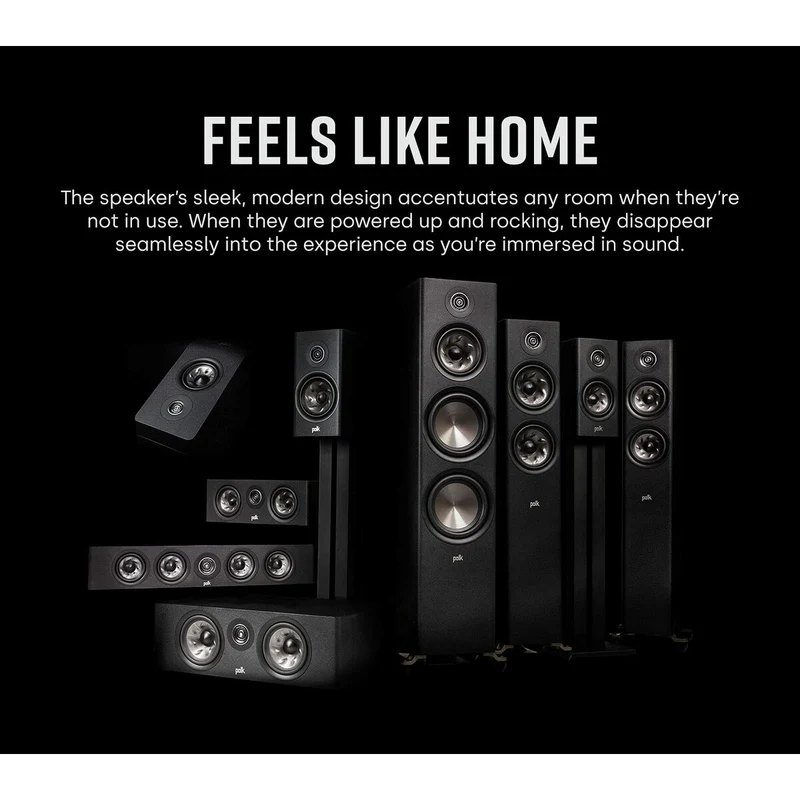 Enceinte Polk R400 Noir 200 W
