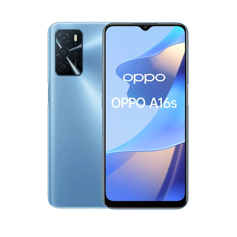 Smartphone Oppo A16s 6,5" Octa Core 4 Go RAM 64 Go Bleu 4 Go RAM ARM Cortex-A53 MediaTek Helio G35 6,52" 64 Go