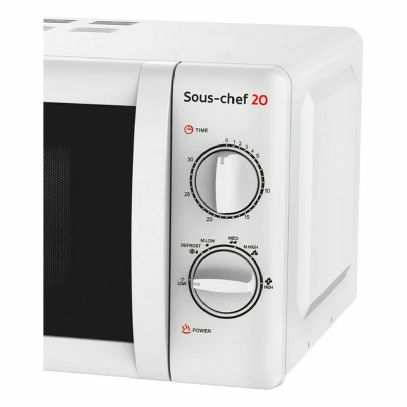 Micro-ondes avec Grill Haeger MW-70W.006A 20 L Blanc 700W
