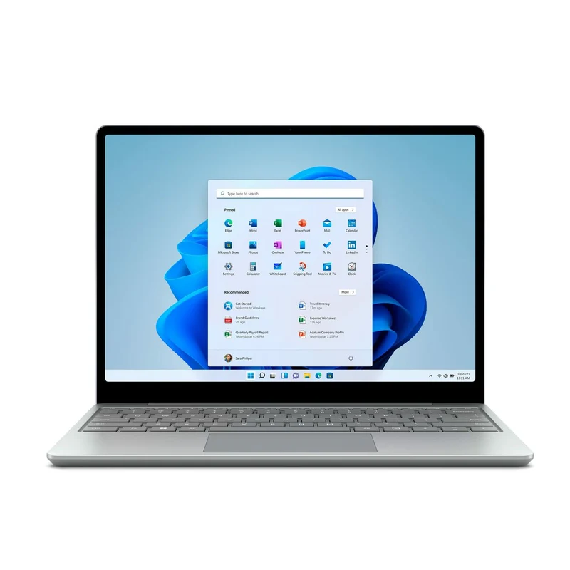 Ordinateur portable Microsoft Surface Laptop Go 2 Qwerty espagnol intel core i5-1135g7 256 Go SSD 8 Go RAM 12,4"