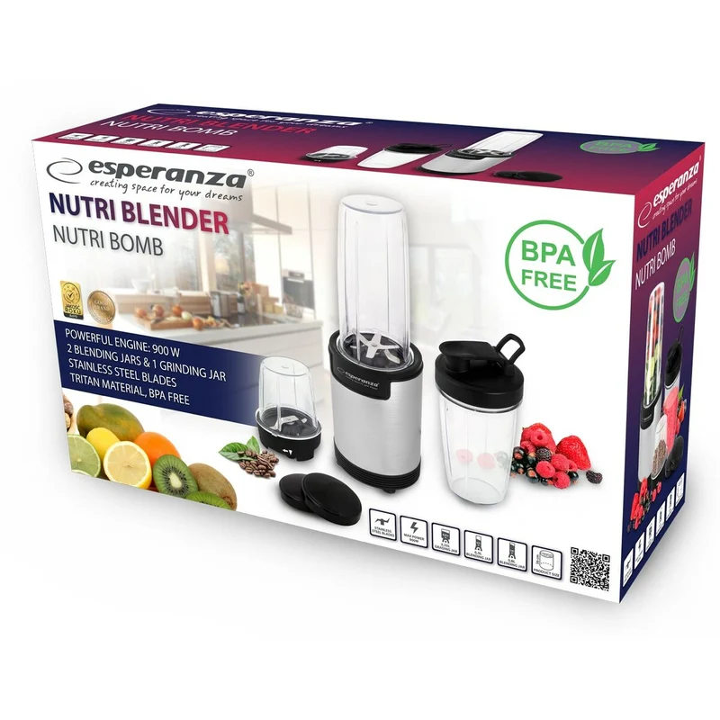Mixeur Esperanza Noir 900 W