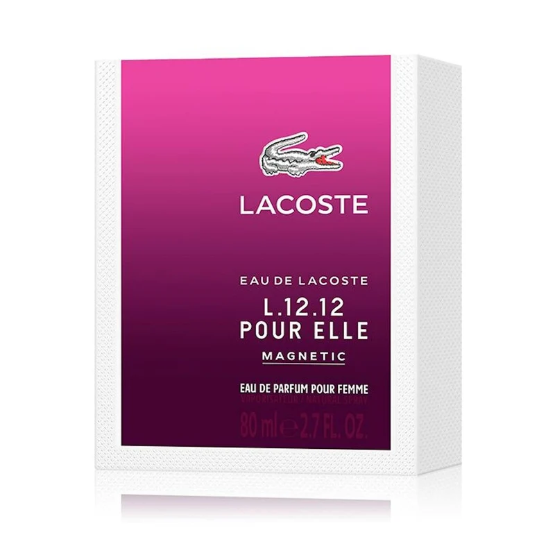 Parfum Femme Lacoste EDP L.12.12 Magnétique 80 ml