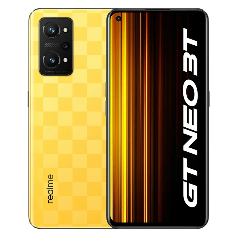 Smartphone Realme GT Neo3T Jaune 6,62" Noir 8 Go RAM Octa Core 6,6" 128 Go