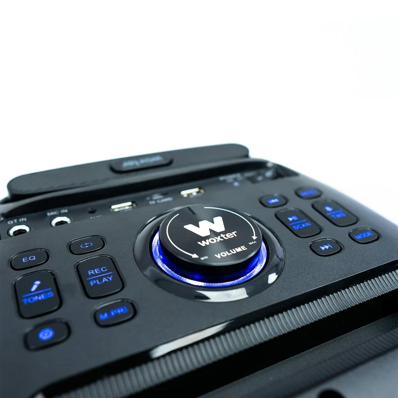 Enceinte Bluetooth portable avec microphone Woxter Rock'n'Roller ST Noir