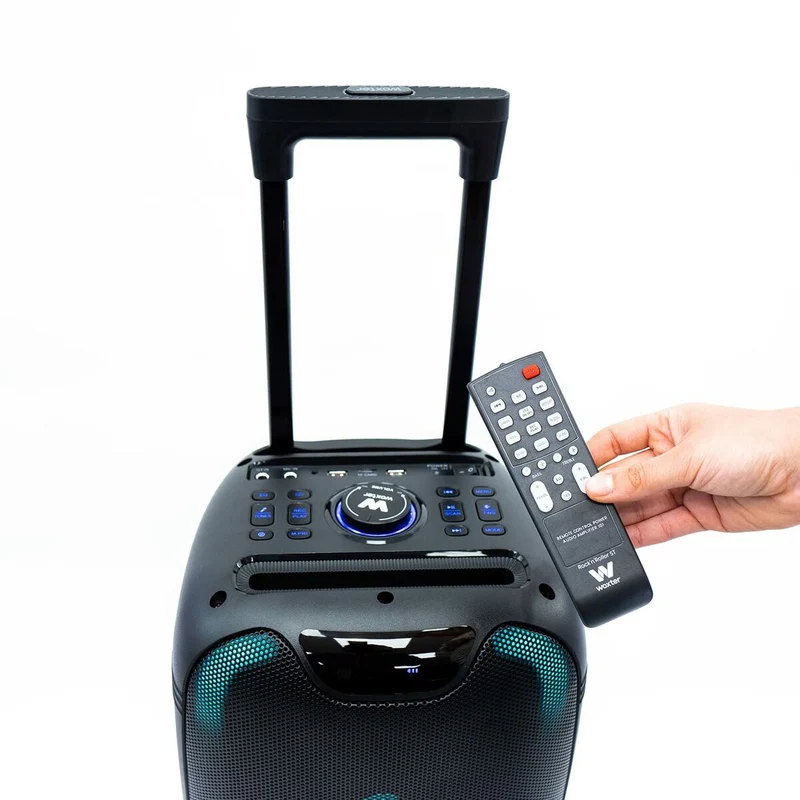 Enceinte Bluetooth portable avec microphone Woxter Rock'n'Roller ST Noir
