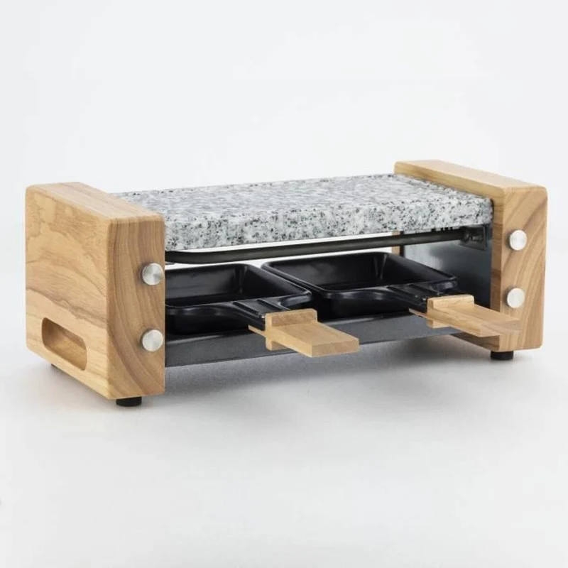 Grill de cuisson en pierre Hkoenig 350 W bois