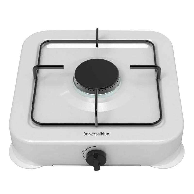 cuisinière à gaz Universel Bleu 790USPAE3327 2200W Blanc 2200 W