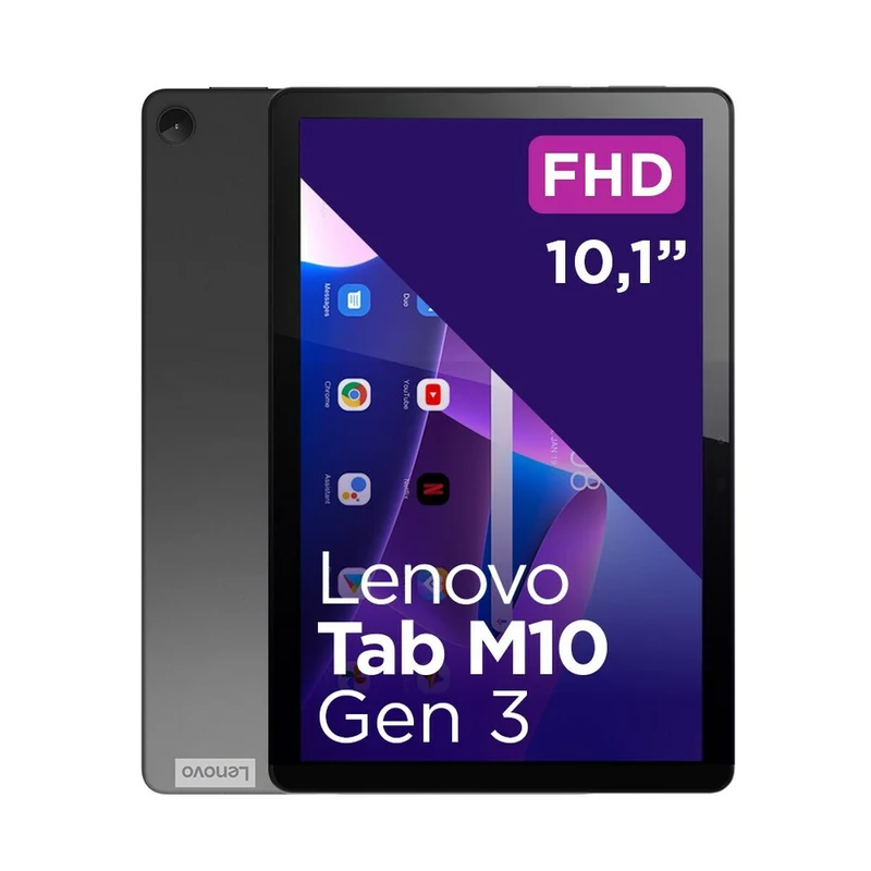 Tablette Lenovo Tab M10 4 Go RAM 10,1" UNISOC Tiger T610 Gris 64 Go