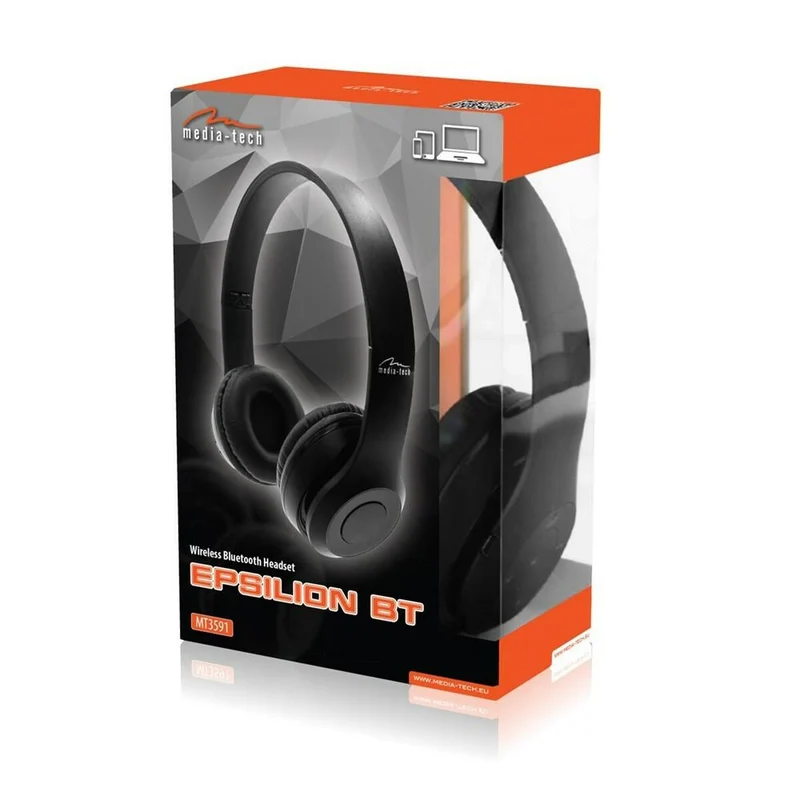 Casque Bluetooth avec microphone Media Tech MT3591
