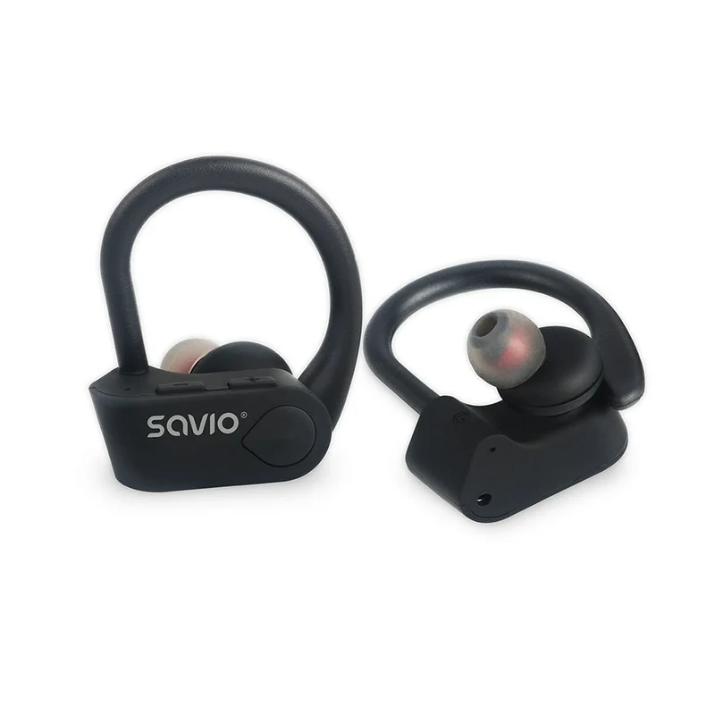 Écouteurs intra-auriculaires Bluetooth Savio TWS-03 Noir Graphite